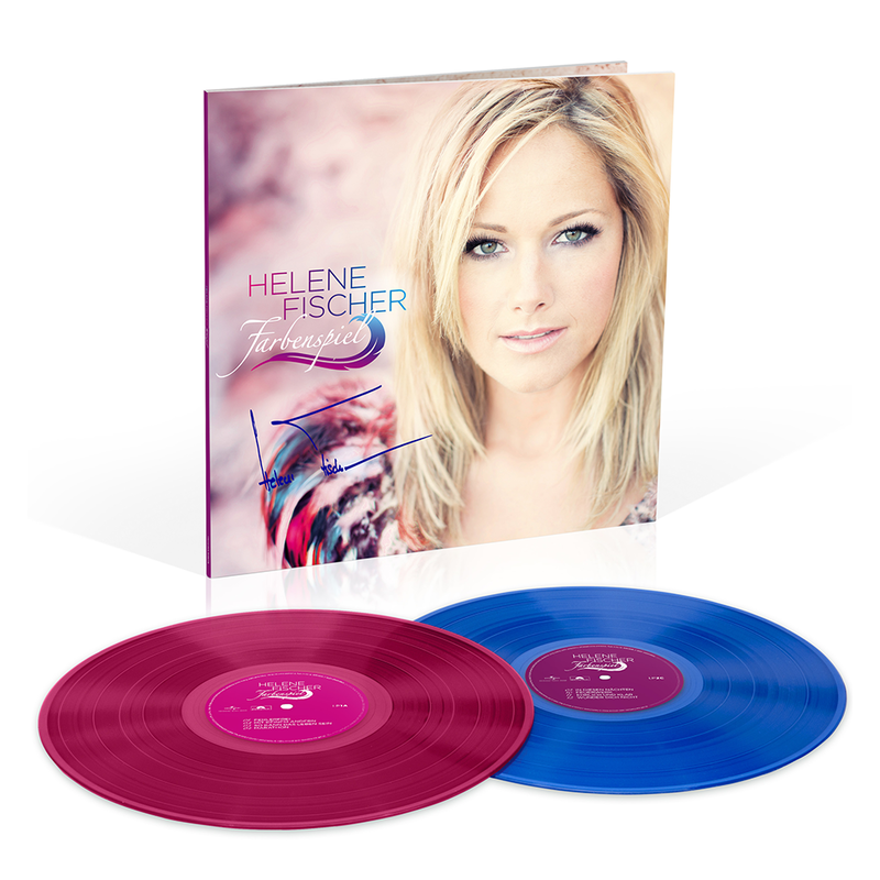 Farbenspiel by Helene Fischer - Exclusive Signed Limited Coloured 2LP - shop now at Helene Fischer store