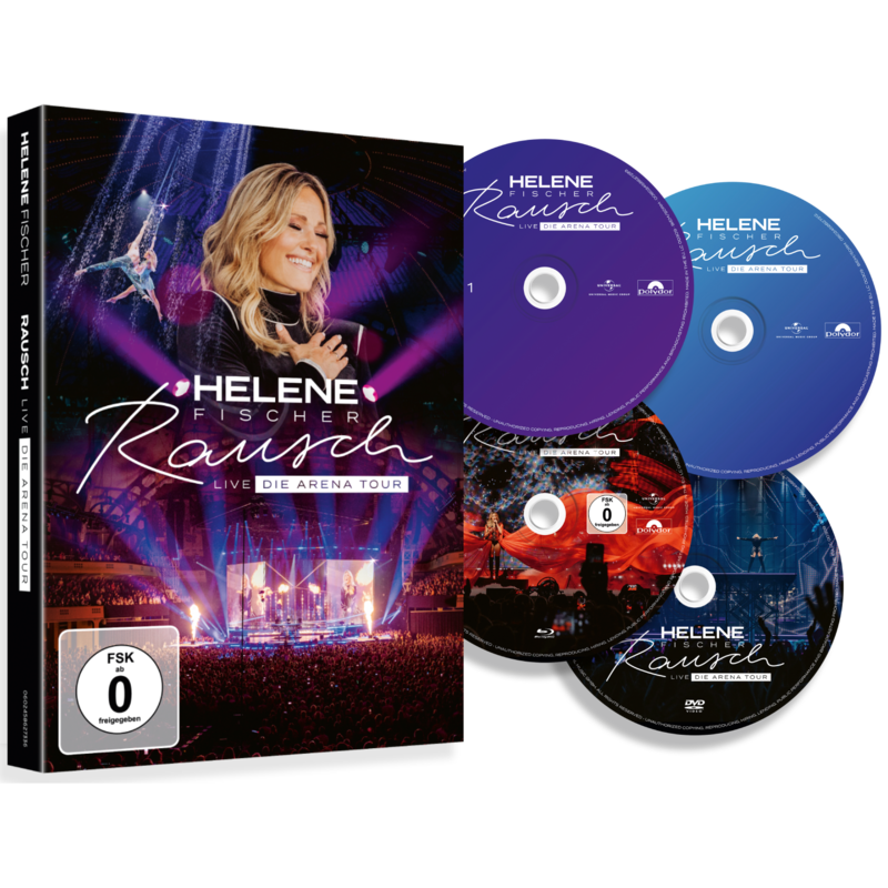 Rausch Live (Die Arena Tour) by Helene Fischer - 2CD/DVD/BluRay - shop now at Helene Fischer store