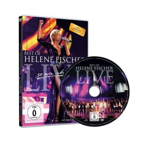 Best Of Live-So Wie Ich Bin by Helene Fischer - DVD - shop now at Helene Fischer store