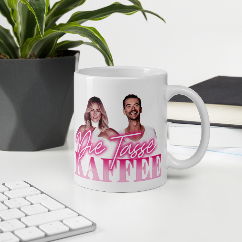 Helene Fischer, Florian Silbereisen Tasse Retro „Helene & Florian Motiv“ Trinkbecher 401864