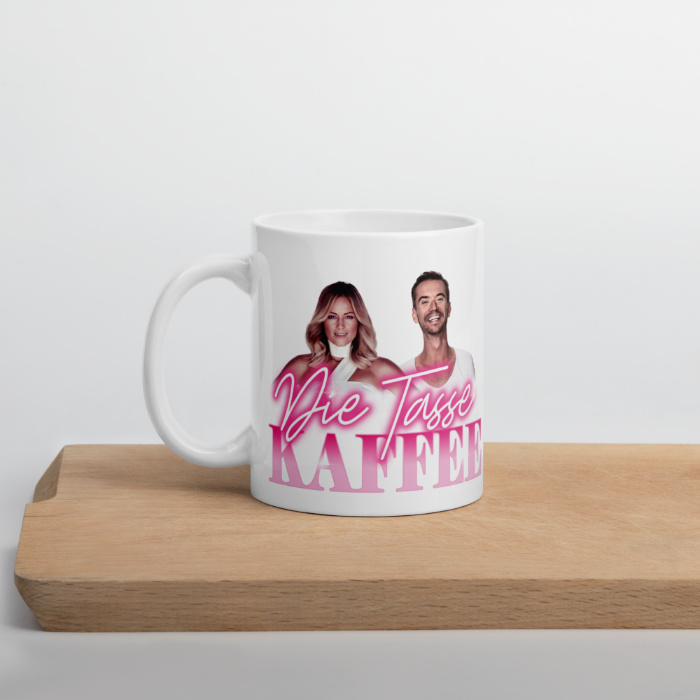 Helene Fischer, Florian Silbereisen Tasse Retro „Helene & Florian Motiv“ Trinkbecher 401867