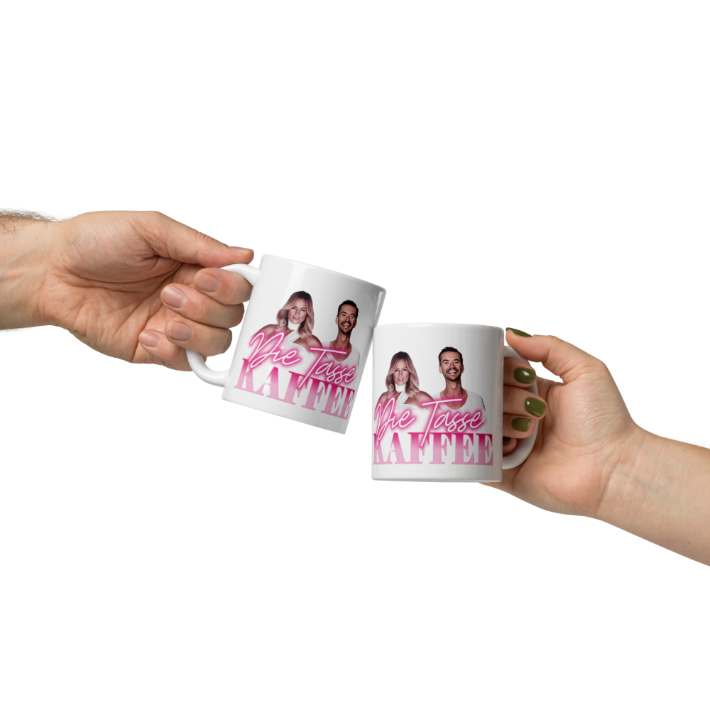 Helene Fischer, Florian Silbereisen Tasse Retro „Helene & Florian Motiv“ Trinkbecher 401852