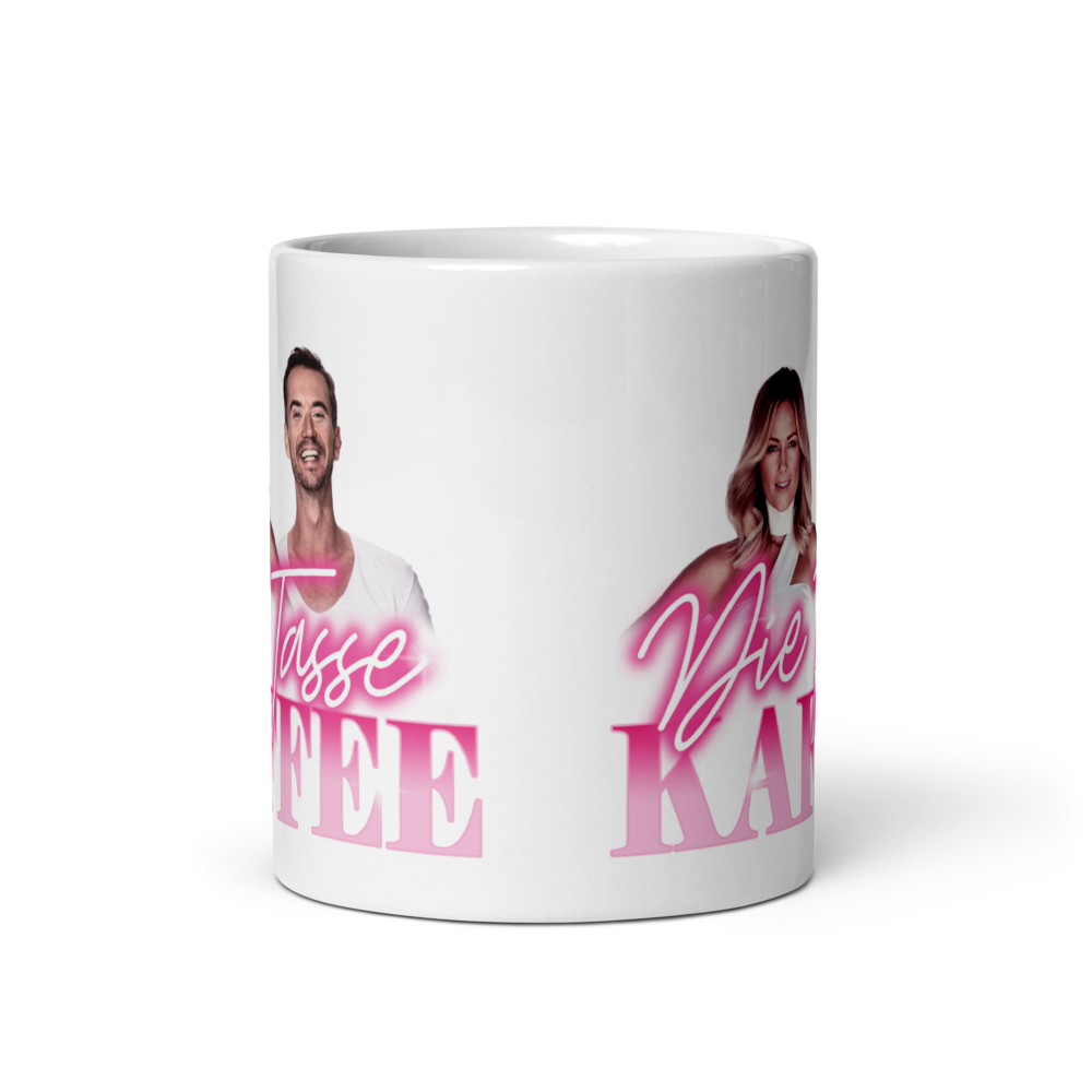 Helene Fischer, Florian Silbereisen Tasse Retro „Helene & Florian Motiv“ Trinkbecher 401861