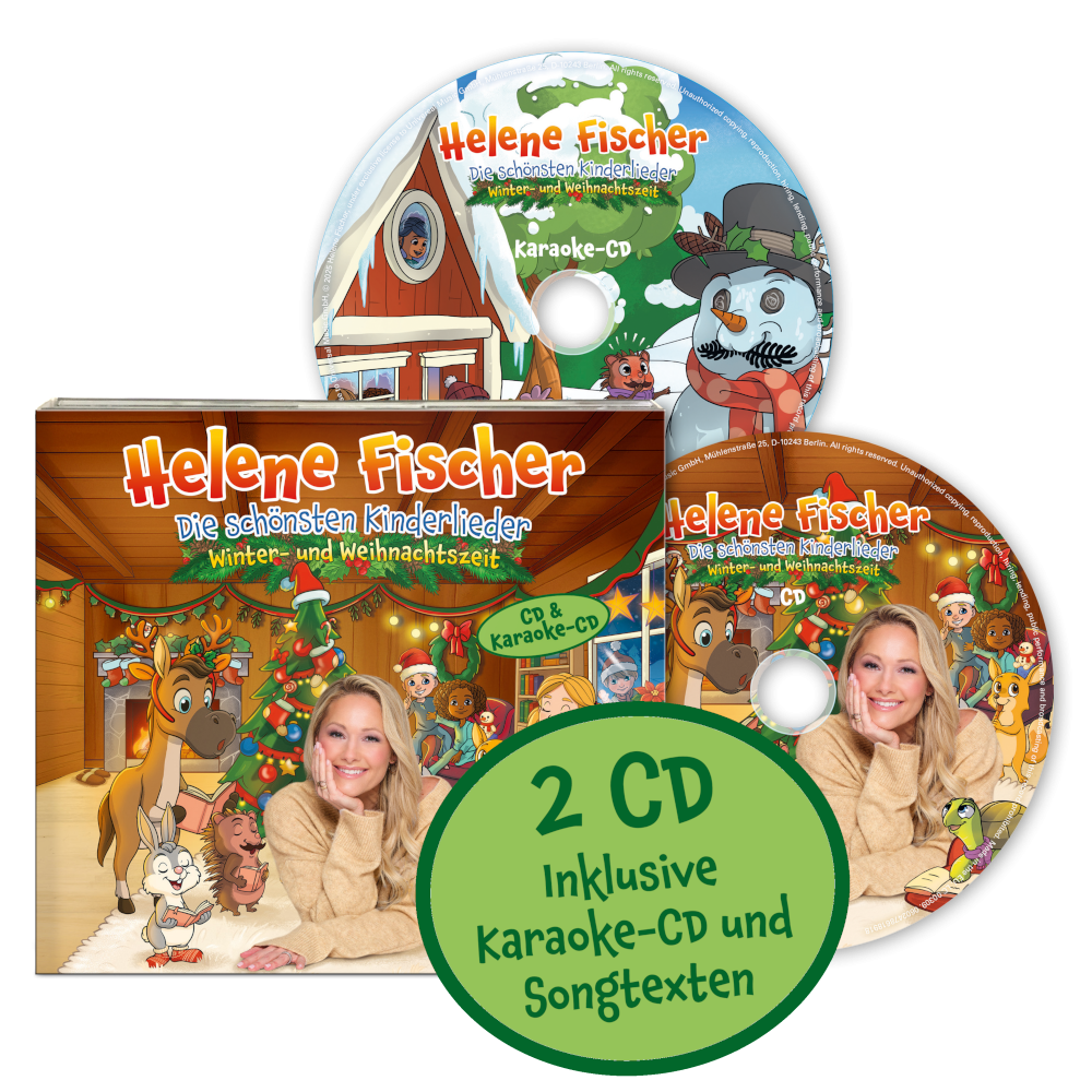 Helene Fischer DIE SCHÖNSTEN KINDERLIEDER – WINTER- UND WEIHNACHTSZEIT 2CD Deluxe 426010