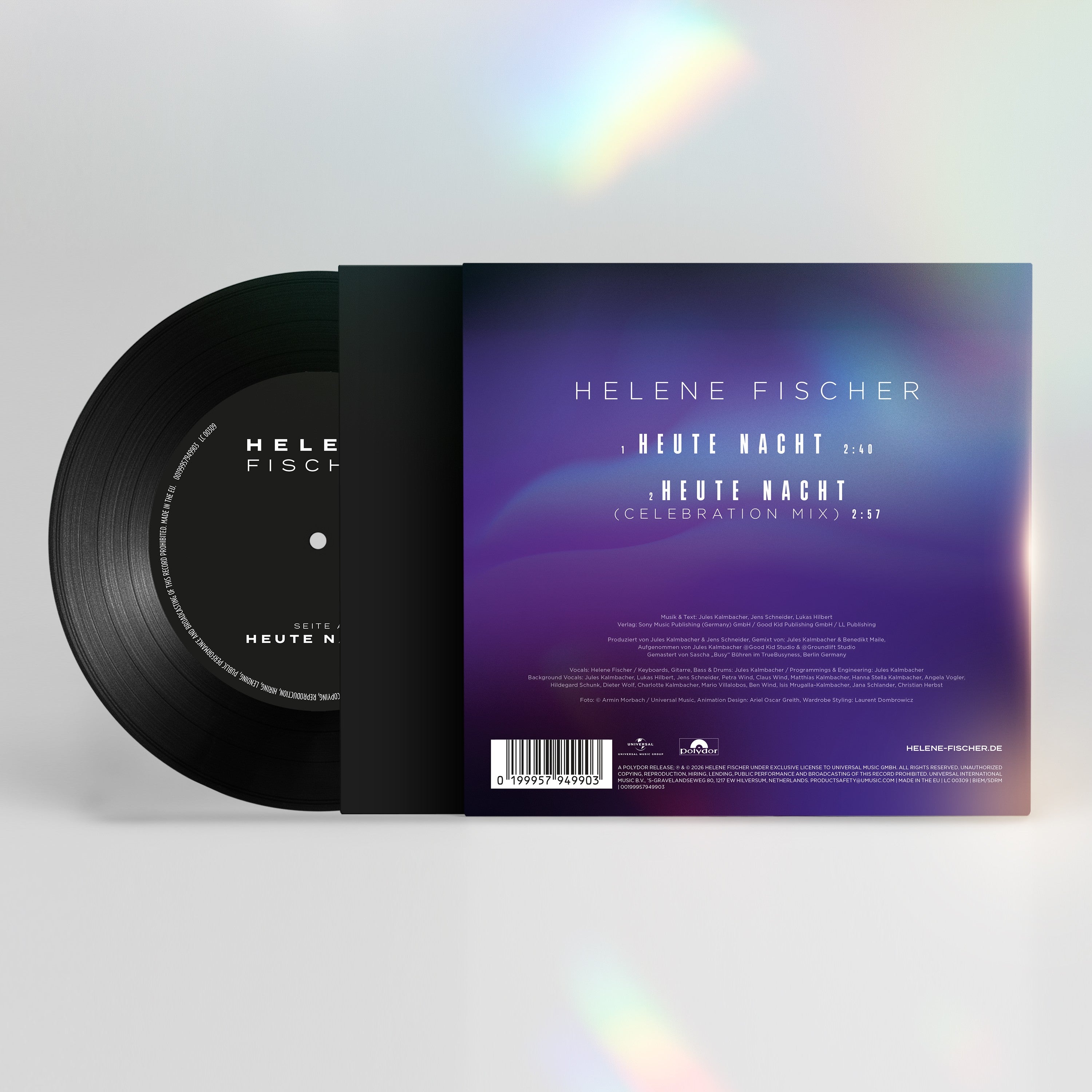 Helene Fischer Heute Nacht 7" Vinyl 446061