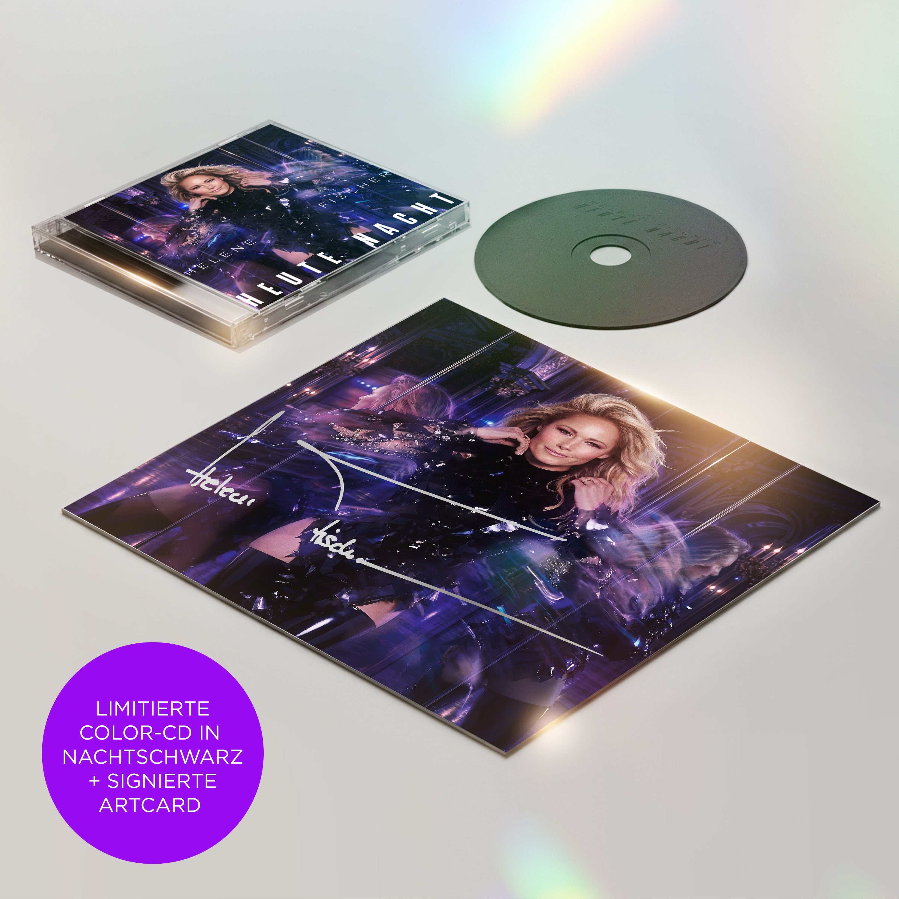 Helene Fischer Heute Nacht CD Single + signierte Artcard 446083