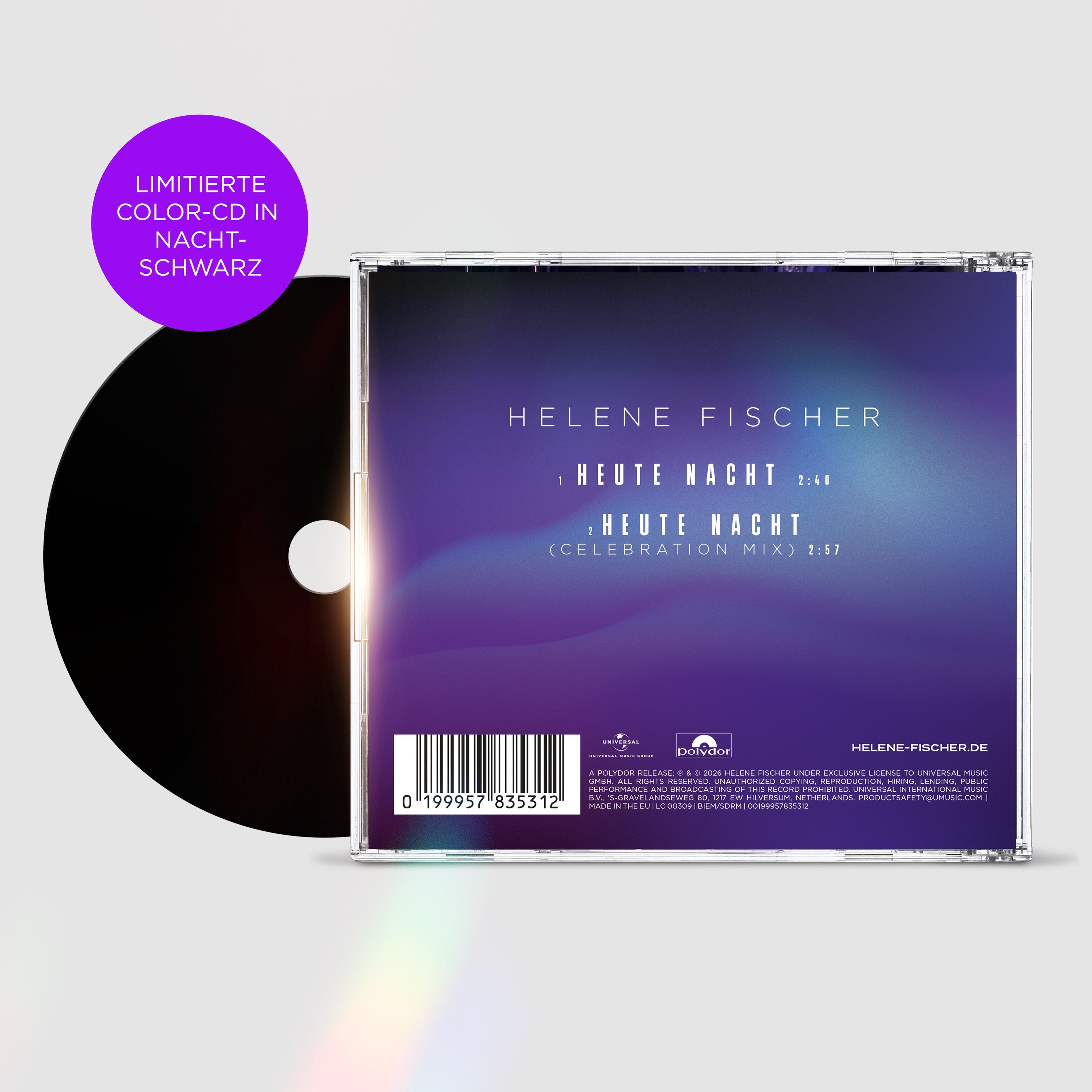 Helene Fischer Heute Nacht CD Single 446085