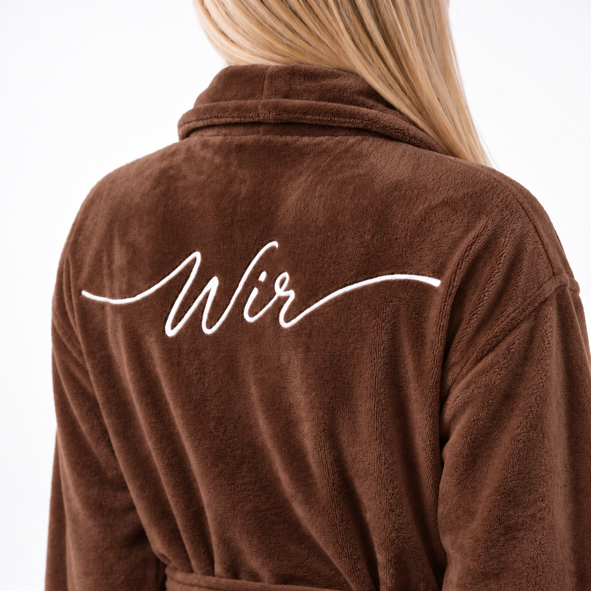 Helene Fischer WIR CD + Bademantel Cognac-Braun 463561
